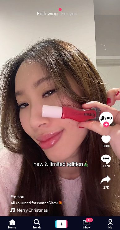 Gisou TikTok content concept